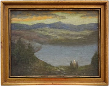 HOWARD BONNELL SPENCER (1888-1967, American) Impressionist Landscape