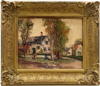 C HJALMAR CAPPY ADMUNSEN, FH McKAY (1911-2001, American)  Provincetown Street