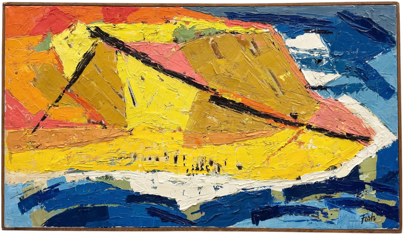 RICHARD G FISH (1925-2008, American) Longnook Beach Cape Cod Massachusetts 1963 (1 of 3)