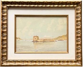 GERALD ANSDELL (1884-1972, UK, Australian) Nicely Framed Watercolor
