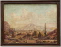 A. D. MACINTYRE (1890 - 1953) Southwestern Arizona Landscape