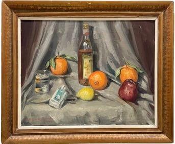 NIKOS NIKOLAIDIS (1919-1983, Greece) Still Life 1968
