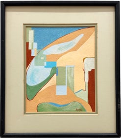 FLORENCE LEPOSKY (20th c, American) Abstract, Cape Coral, FL Artist