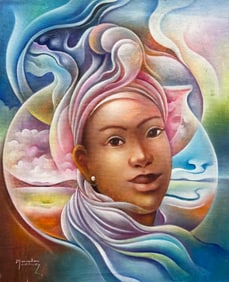MERCEDES COACHY (20th c, Haitian)