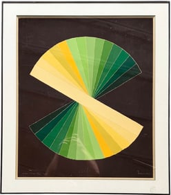 Arthur Secunda (1927 - 2022), Lemon Twist, Abstract Signed Serigraph