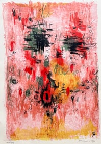 Rolf Cavael, Abstract Pencil Signed Lithograph