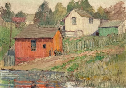 JEANETTE BUCKLEY (20th c, Illinois/California) Monrovia, California