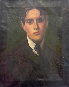 RAE BREDIN New Hope School American Impressionist, Possible Self Portrait