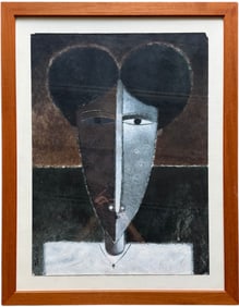 ORESTES GAULHIAC (b. 1960, Cuba) Figural Abstract