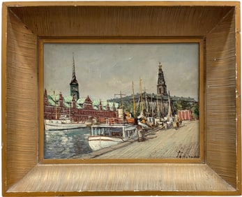 THEODOR ULRICHSEN (1905-1970, Danish) Copenhagen