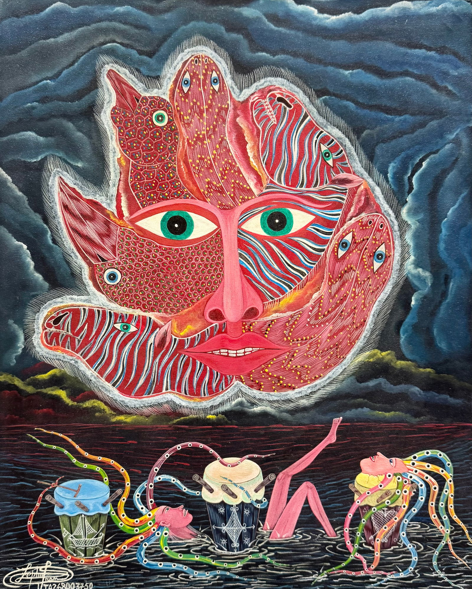 FRANTZ ZEPHIRIN (b. 1968, Haitian) (1 of 3)