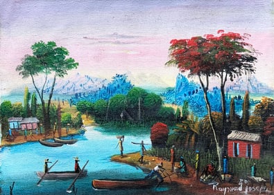 RAYMOND JOSEPH (20th c, Haitian)