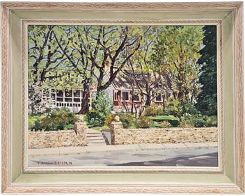 HAROLD SLEICHTER ETTER (1911-1974, American) Pennsylvania, St Augustine FL