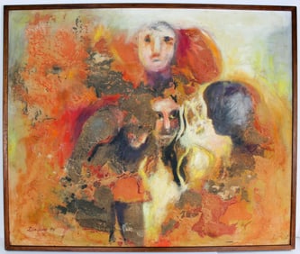 DIONISO PICHARDO (1929-2010, Dominican) Abstract