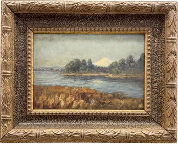 MARY KOLLOCK (1840-1911, American) Impressionist American West Landscape