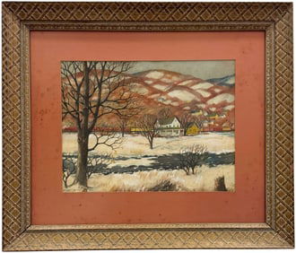 ELMER CECIL STONER (1897-1969, American) Black Artist, Pennsylvania