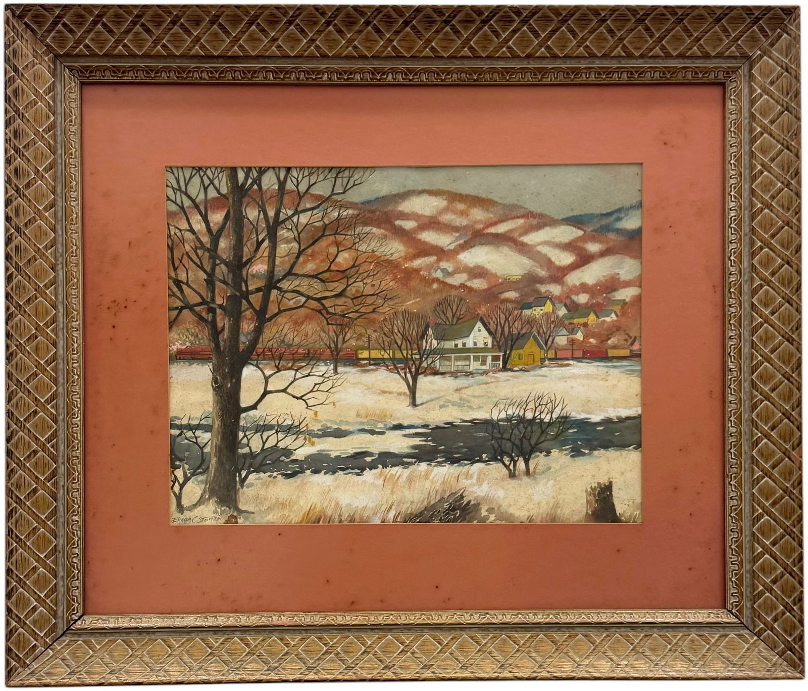 ELMER CECIL STONER (1897-1969, American) Black Artist, Pennsylvania (1 of 3)