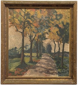 CARRIE HILL (1875-1957, American) Alabama Woman Artist