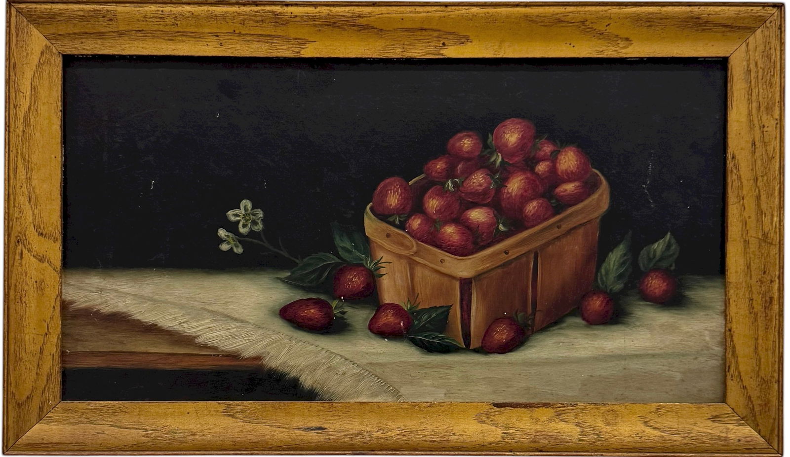 19th Century American School Still Life Of Cherries (1 of 3)