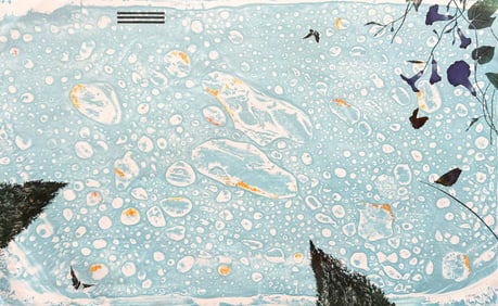 ALFONSO GALVAN (b. 1945, Spain) Abstract, Pencil Signed Intaglio