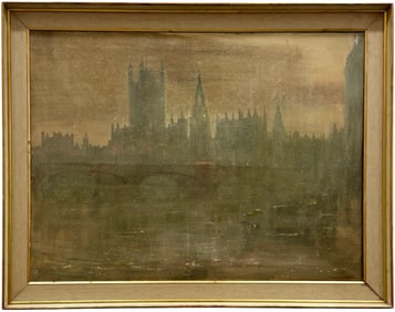 WILLIAM EDWARD WARE (1915-1997, UK) London In Snow