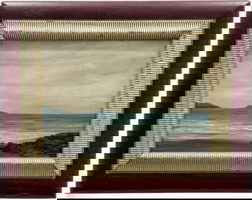 American School Impressionist California Seascape Oil Painting