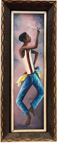 ABNER MORTIMER (20th c, Haitian) Dancing Figure