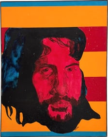 LAWRENCE CHVOTZKIN (20th c, American) Modern Pop Art Portrait
