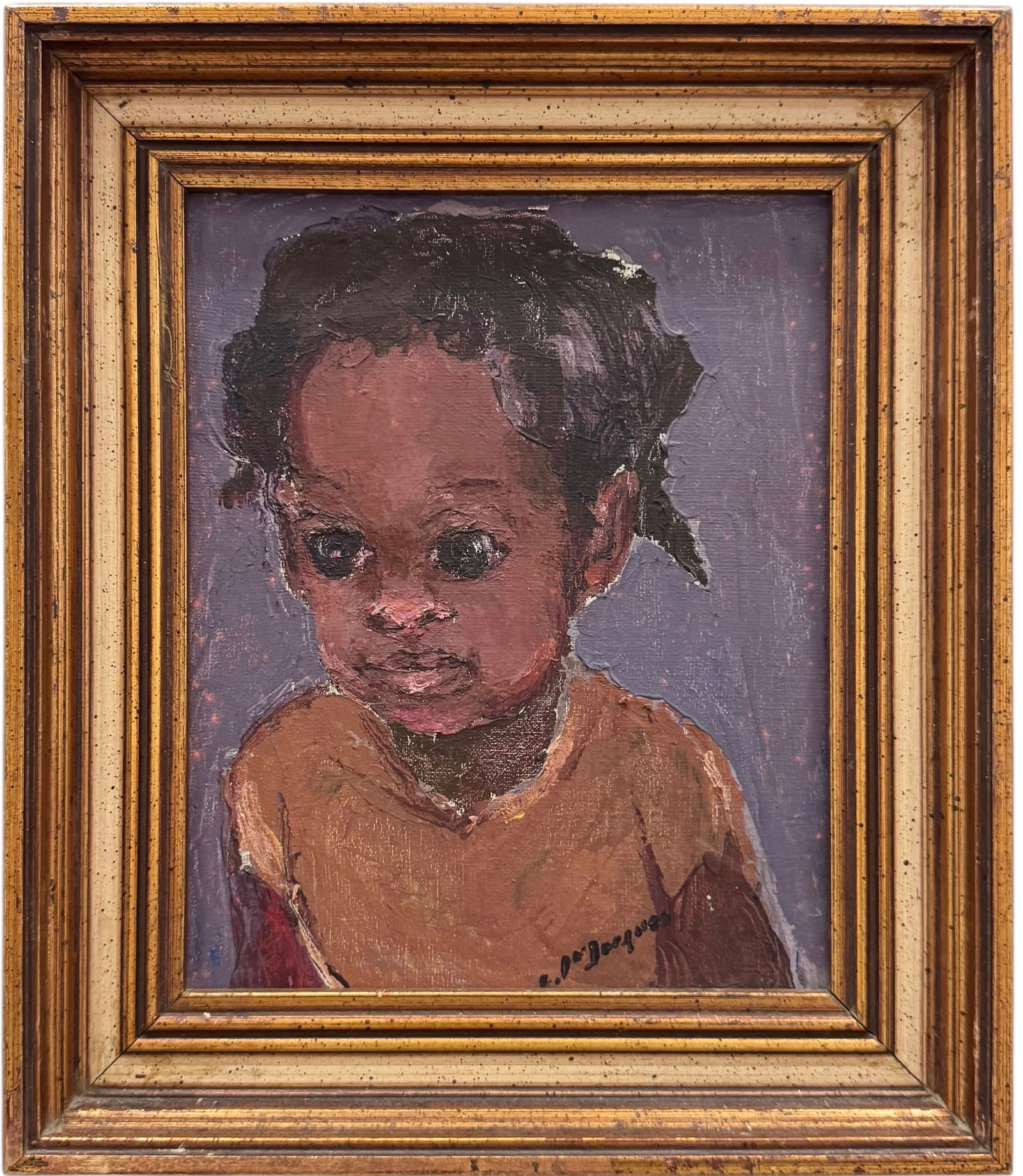 CARLO JEAN JACQUES (1943-1990, Haitian) Portrait (1 of 4)