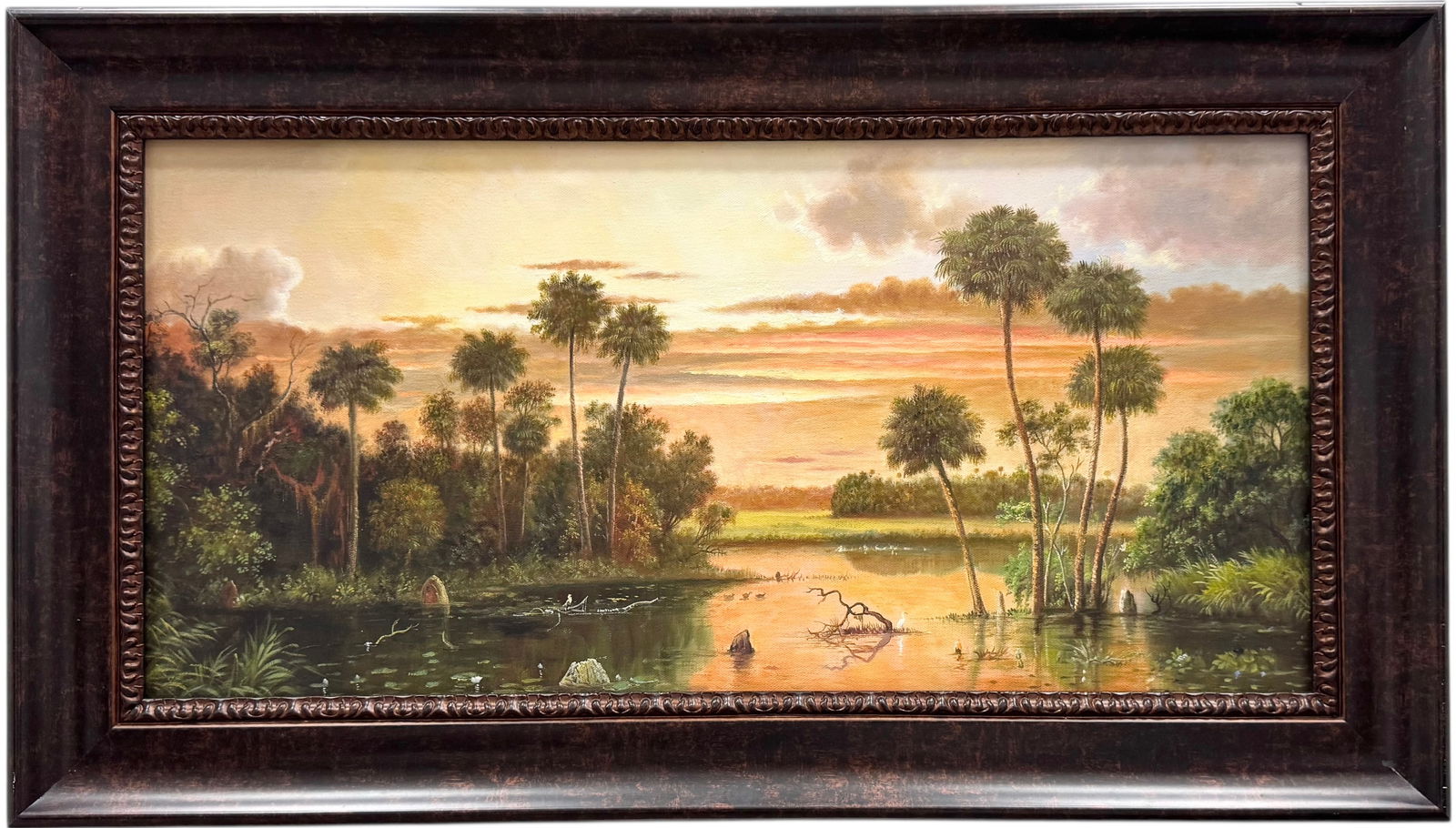 Nicely Framed Florida Tonalist Landscape Painting (1 of 2)