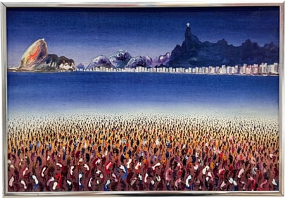 Nilson Jose De Souza (20th c, Brazilian) Copacabana