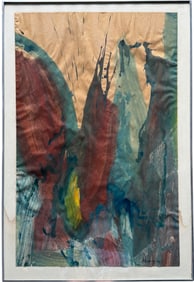 DICK HERSEY (20th c, American) Abstract Expressionist