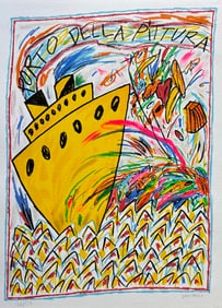 Bruno Donzelli Pencil Signed Serigraph Naples Florida Artist