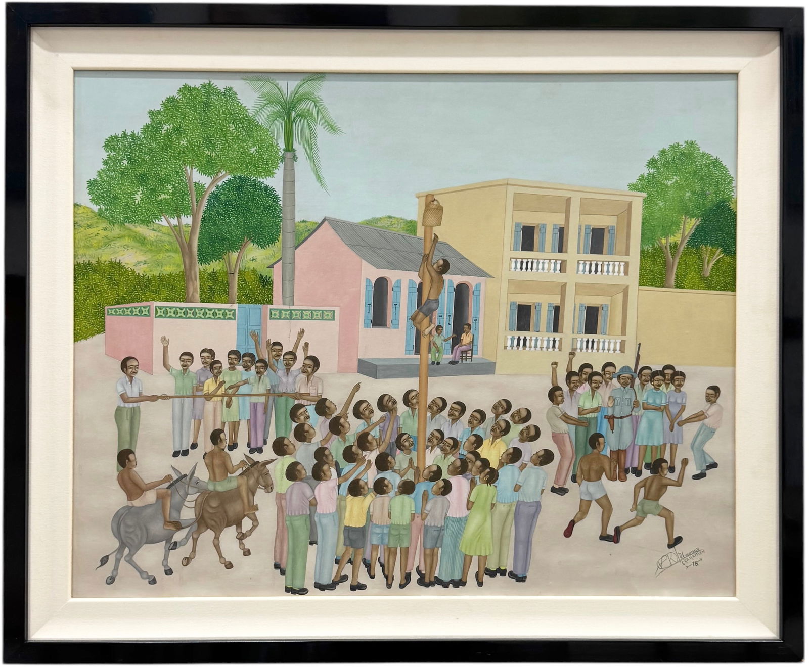 JEAN CLAUDE ALMONOR (b. 1958, Haitian) (1 of 4)