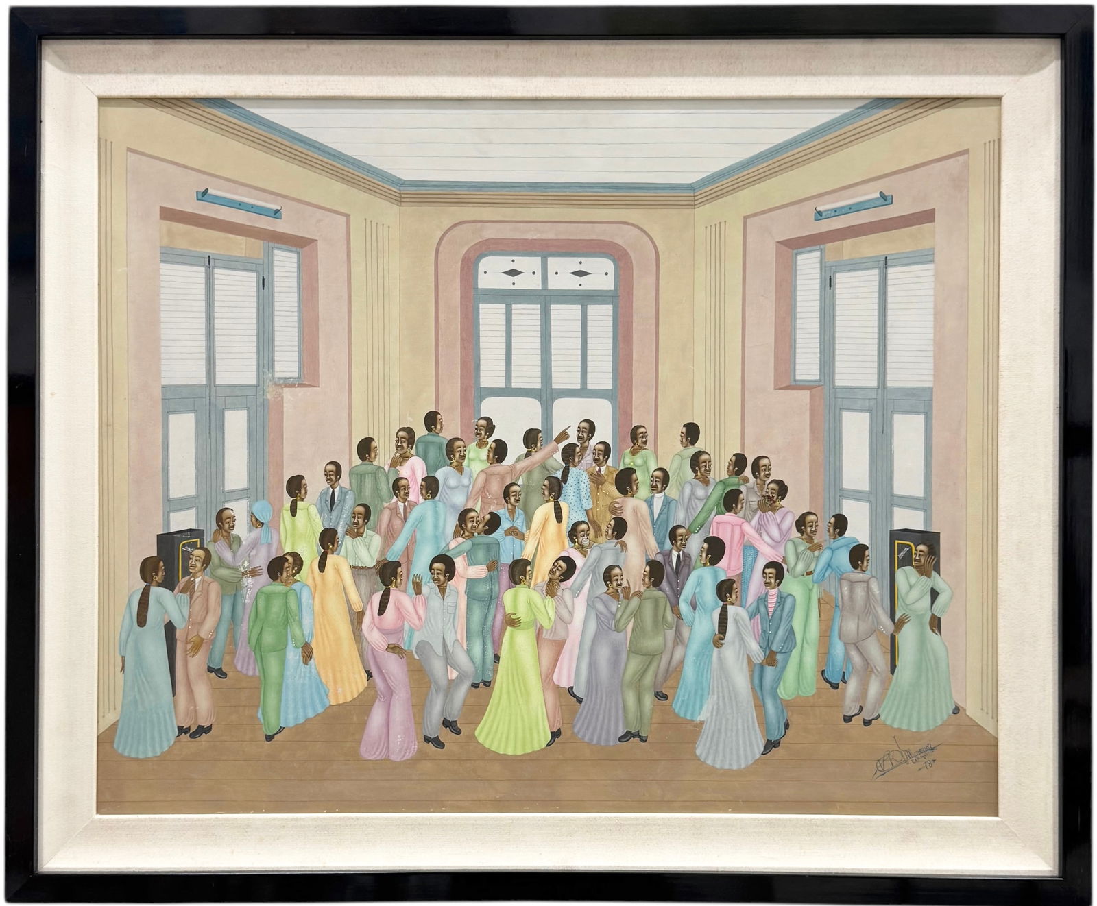 JEAN CLAUDE ALMONOR (b. 1958, Haitian) (1 of 5)