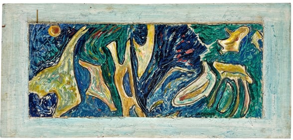 MORTIMER BORNE (1902–1987, Polish American) Abstract