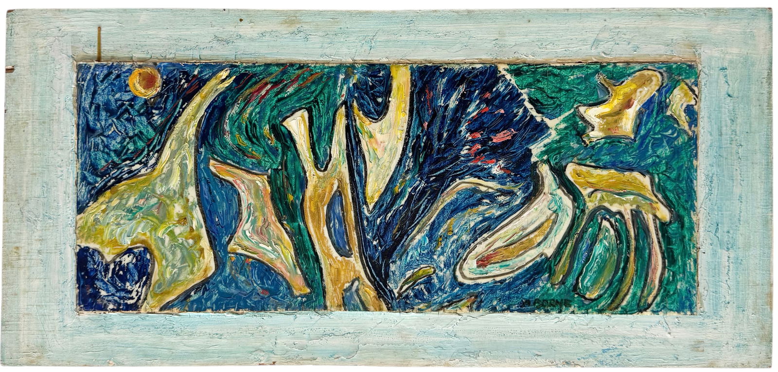 MORTIMER BORNE (1902–1987, Polish American) Abstract (1 of 4)