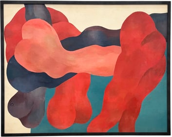 JEAN SANGLAR (1926-1996, France) Large Abstract