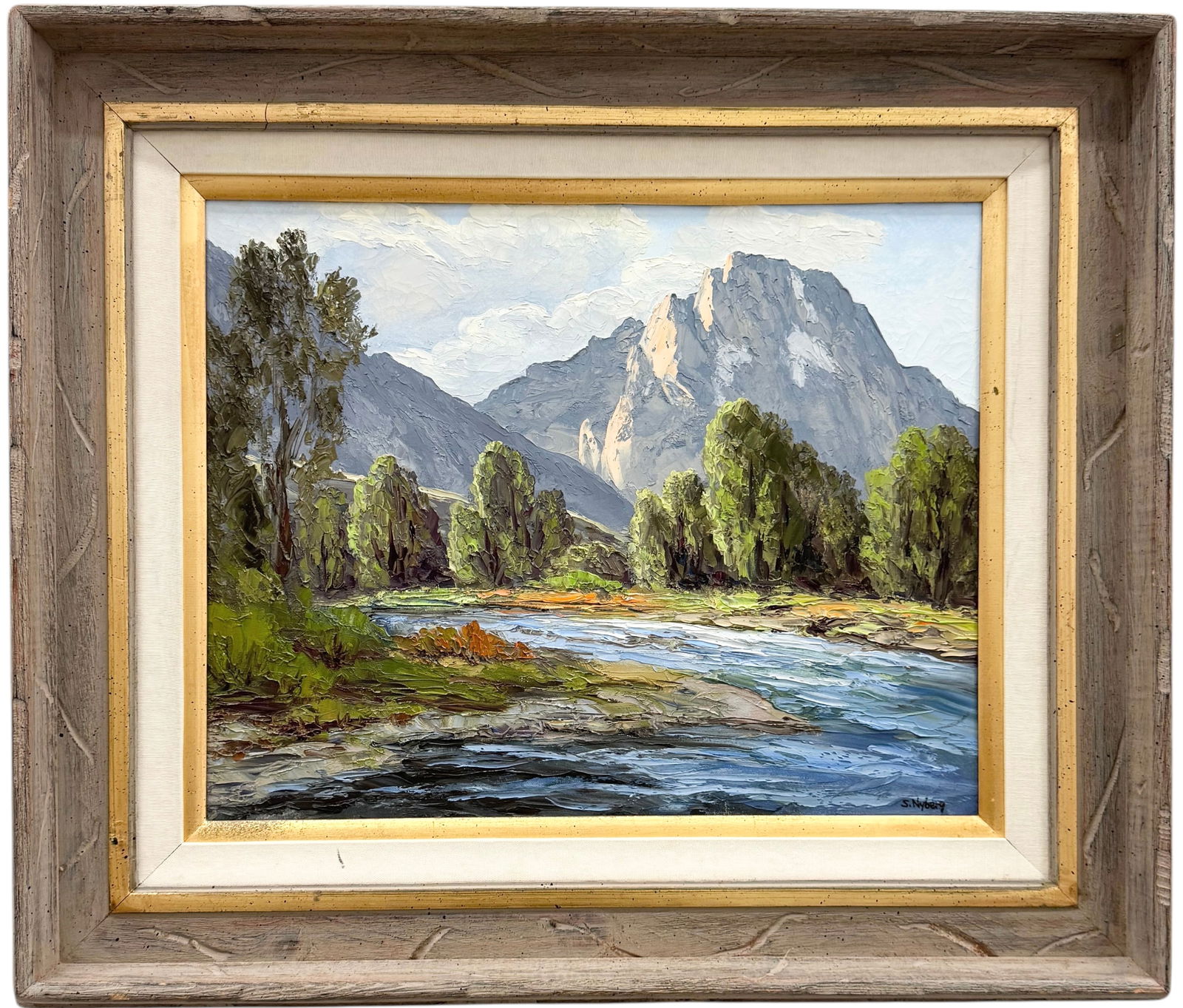 SUSANNE NYBERG (b. 1953, American) Teton National Park Jackson Hole, Wyoming (1 of 5)