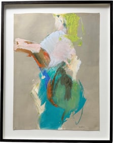 BETH NABLO (1915-2003, Brazil) Figural Abstract