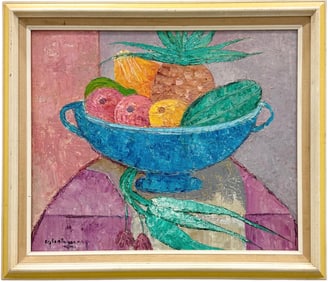 HENRI CALIXTE (1933-2010, Haitian) Still Life