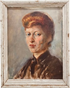 1940's American Portrait Of A Woman Pennsylvania Academy Stamps