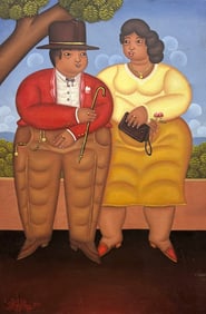 WOODLEY NELSON (b. 1978, Haitian) Happy Couple