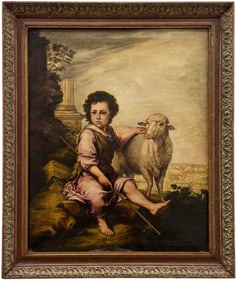 The Good Shepherd, After Murillo