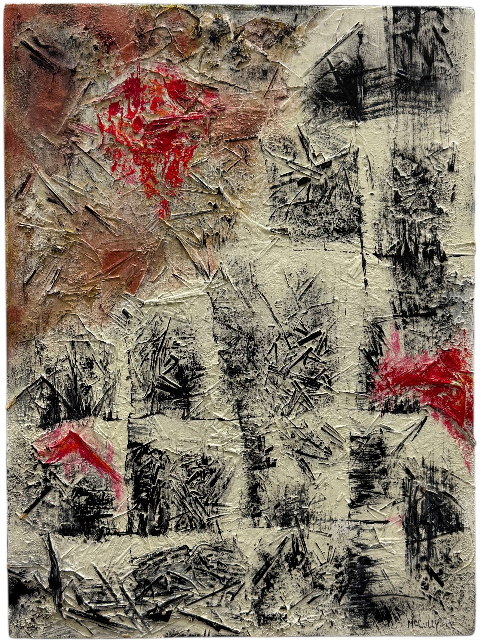 PATRICIA McCULLY Contemporary American Abstract Expressionist (1 of 3)