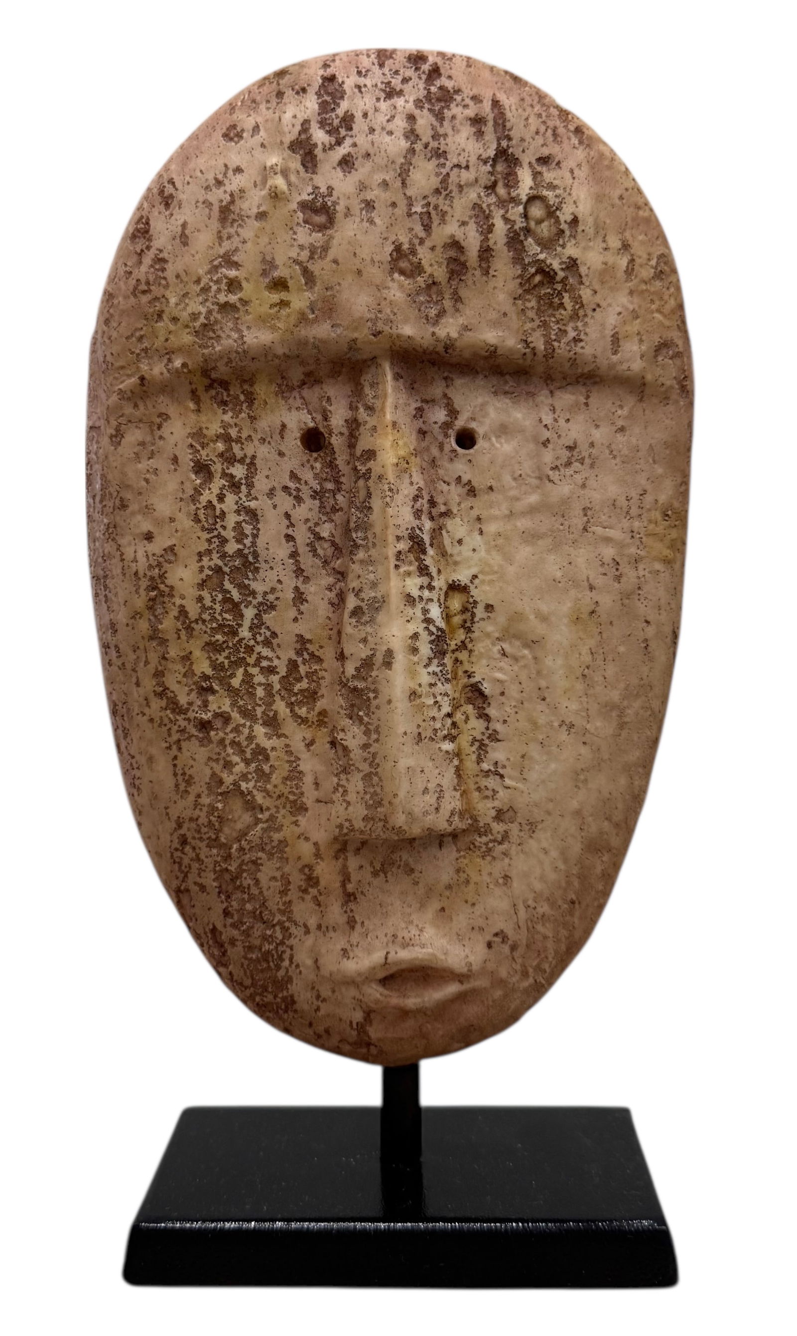 Contemporary Timur Style Tribal Mask Sculpture (1 of 2)