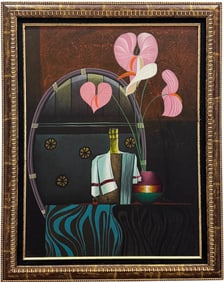 RAOUL MATHIEU (b. 1966, Haitian) Still Life