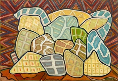 MORTIMER BORNE (1902–1987, Polish American) Abstract