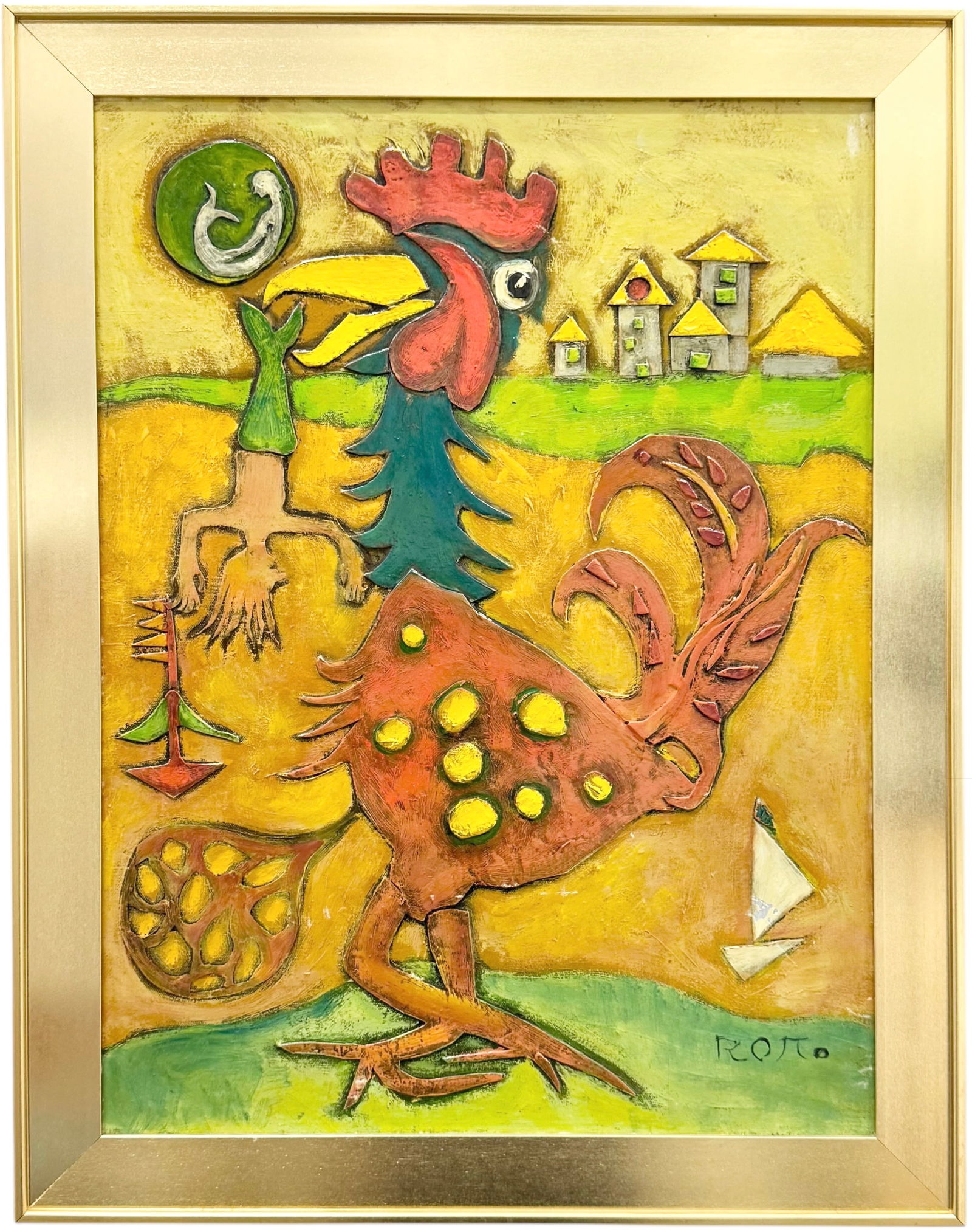 ROSEMARY OTTO (20th c, American) Abstract, Florida Artist (1 of 3)