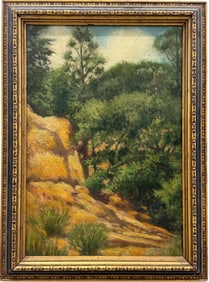 FREDERICK WILLIAM JR STEMPEL 1888-1959, American)  A Bit Of Spring Hill Alabama